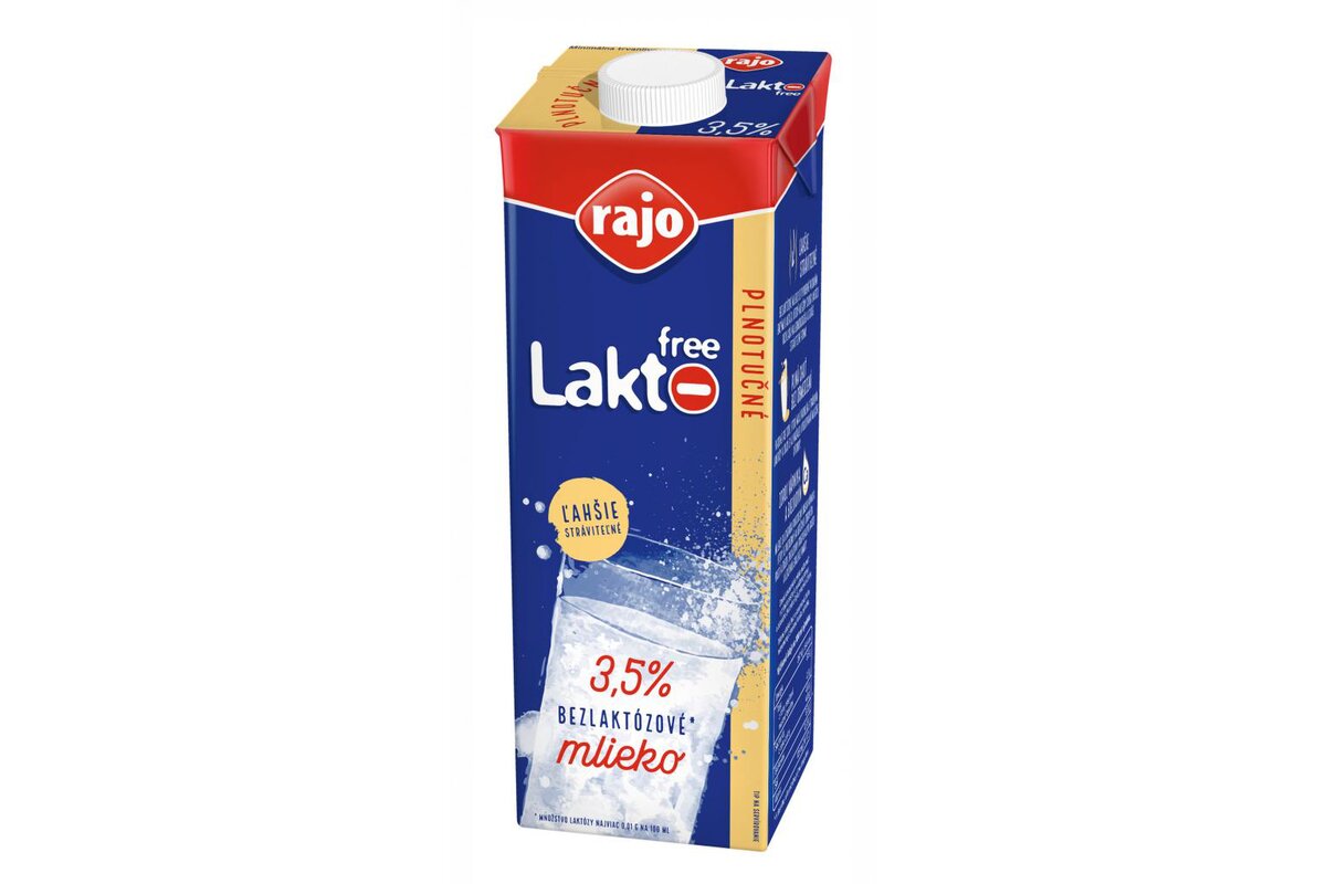 Mlieko bezlaktózové 3,5% 1 l