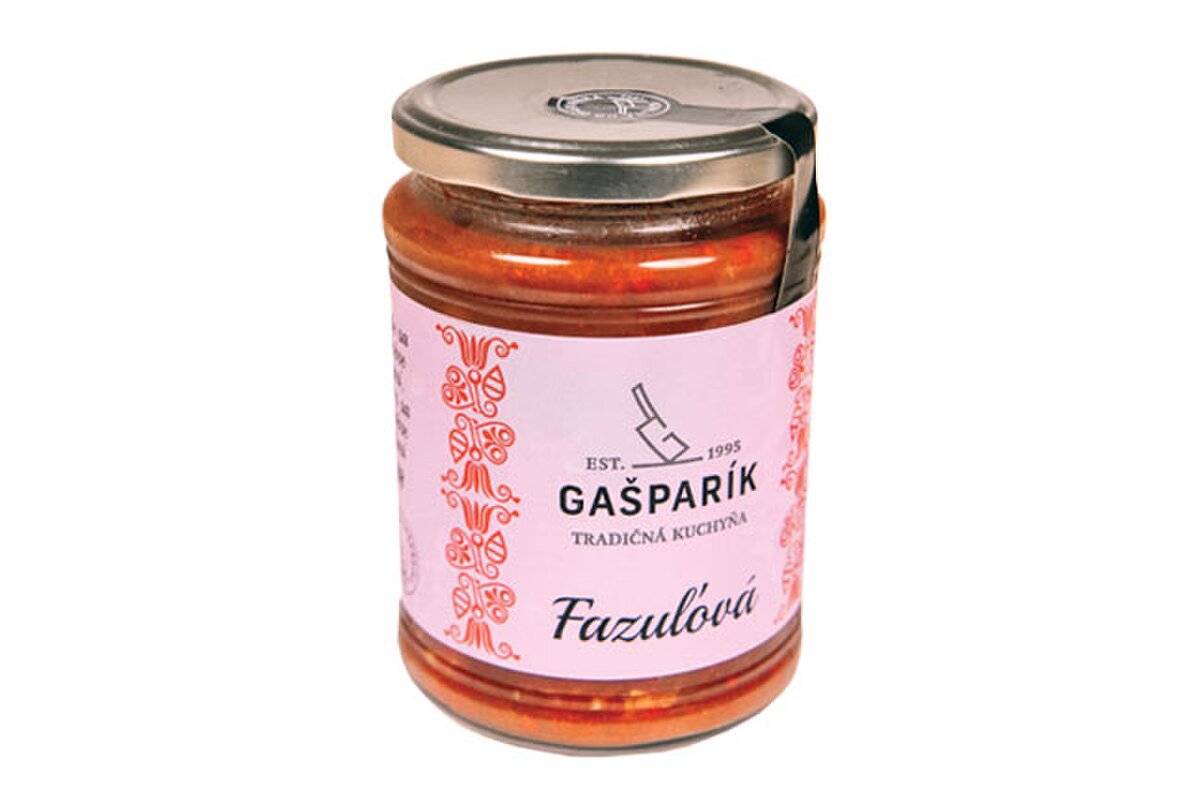 Polievka Fazuľová s údeným mäsom 570 g Gašparík