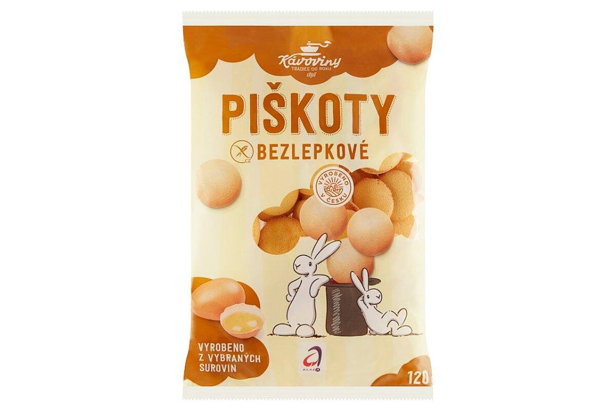 Piškóty bezlepkové 120 g