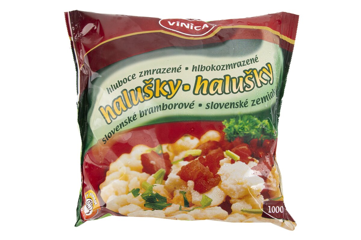 Halušky zemiakové mrazené 2,5 kg