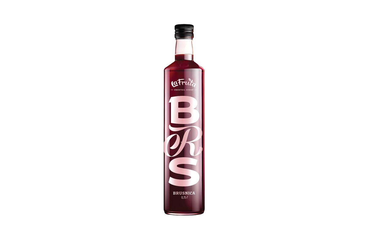 Sirup Brusnica 700 ml LaFruta