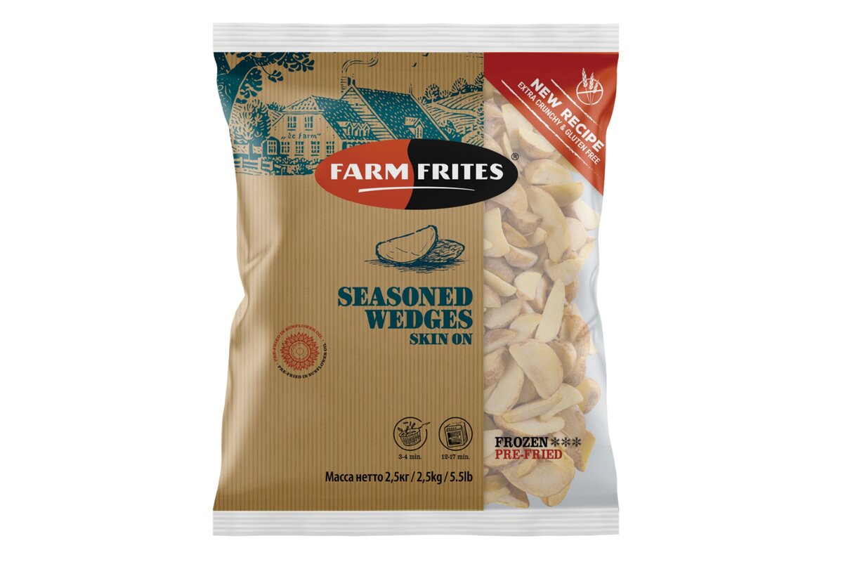 Americké zemiaky mrazené 2,5 kg FarmFrites