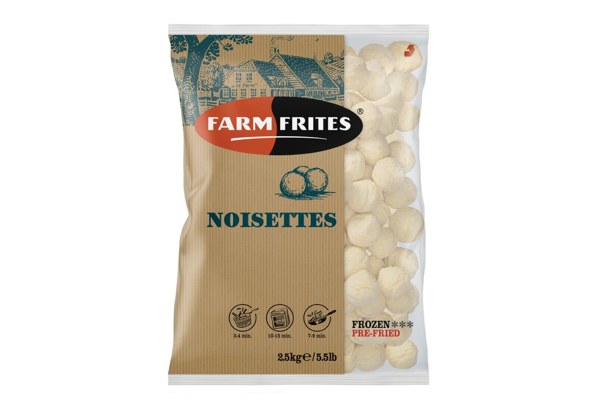 Zemiakové Krokety guličky mrazené 2,5 kg FarmFrites