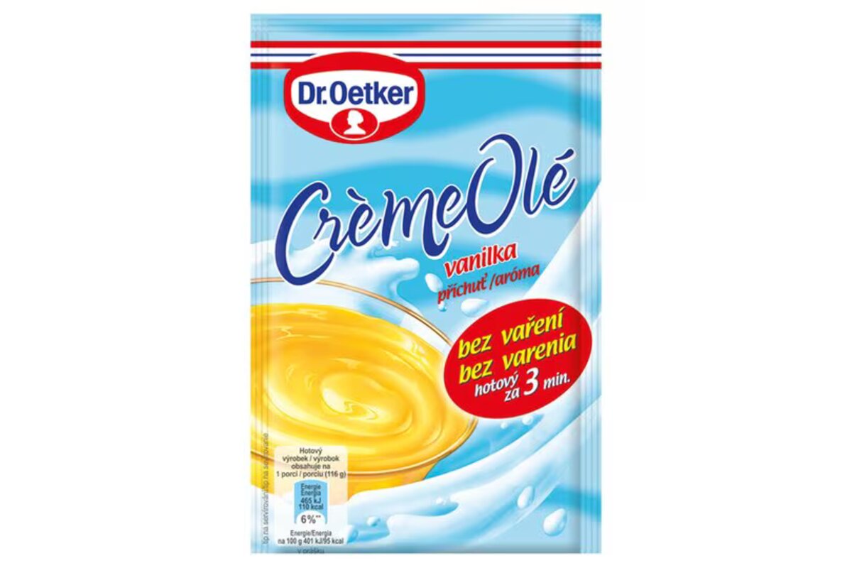 Créme Olé vanilka 50 g Dr.Oetker