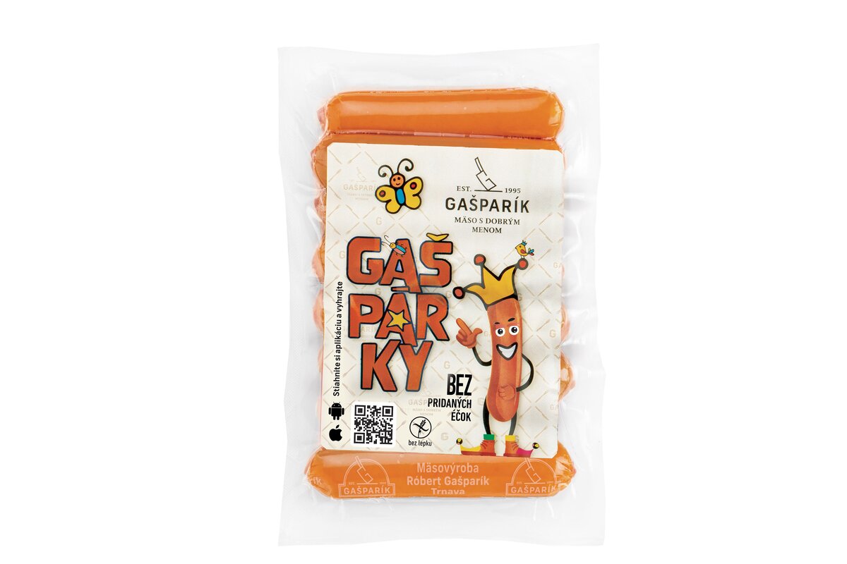 Párky Gašpárky cca 250 g Gašparík