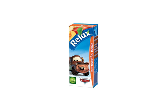 Džús Relax Jablko-Broskyňa-Jahoda 200 ml