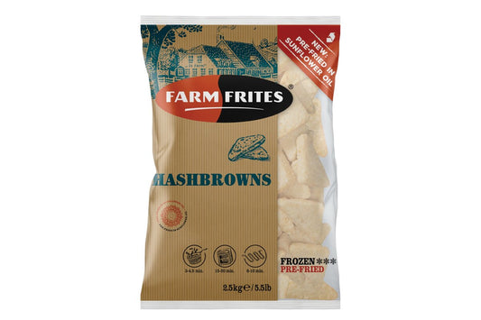 Zemiakové placky hashbrown 2,5 kg FarmFrites