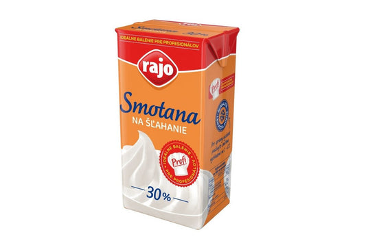 Smotana na šlahanie Rajo 30% 1 l
