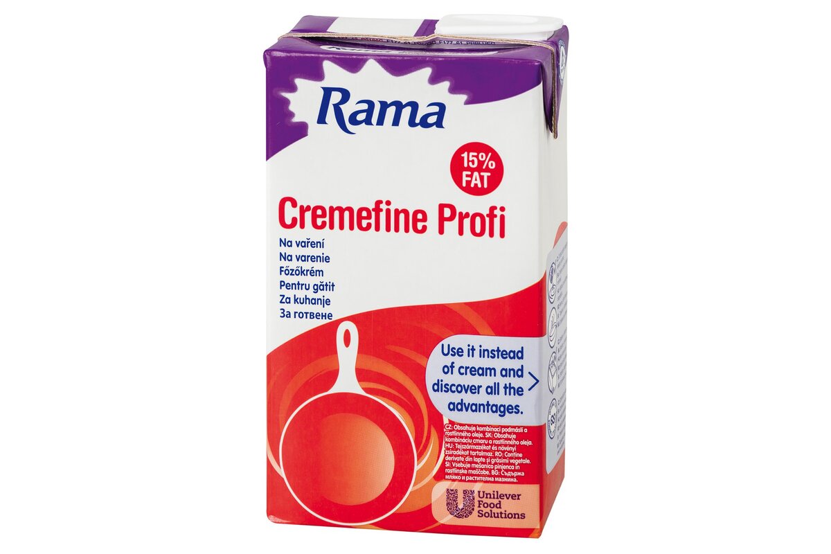 Smotana na varenie 15% RAMA 1 l  28-2